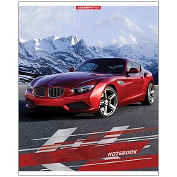 тетрадь  96л кл. "крутые авто" обложка уф-лак