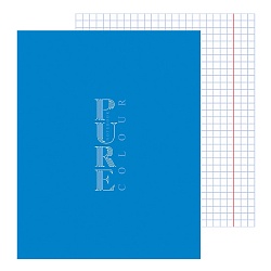 тетрадь  48л кл. purecolour"индиго" обложка мел картон