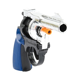 револьвер для стрельбы пистонами 8 зарядов, блист.15*24*3см