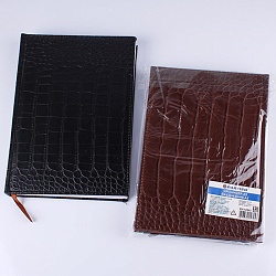 ежедневник а5 недатиров. 120л "darvish" обложка к/з крокодил (2 цвета)