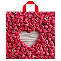 пакет петлевой малина 44*42см 70мкм