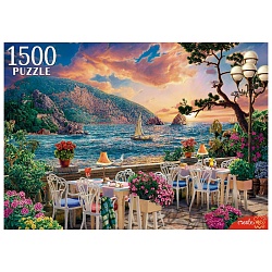 пазлы 1500 элементов вечер в крыму