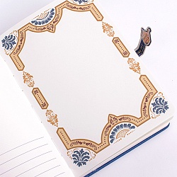 Блокнот 11,6*16,5см 112л обложка кожзам с тиснением "золото"