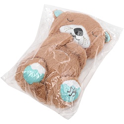 мягкая игрушка "выдра" бежевого цвета