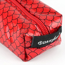 пенал мягкий тубус "darvish" цвет ассорти "голография"