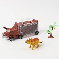 игрушка транспортная "dino" в наборе