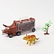 игрушка транспортная "dino" в наборе