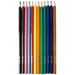 карандаши 12цв "zoo" корпус шестигранный (пластиковые)