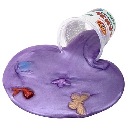 слайм слизь с фигурками, русалочки, 200 г, ассорти 6 видов, jolly jot