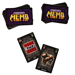 игра настольная мемо "кубикрафт"