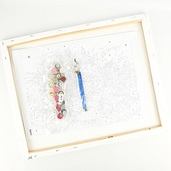 набор для творчества "рисование по номерам" 40*50см  пионы