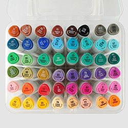 маркеры для скетчинга (двусторонние) (набор 48 цв)