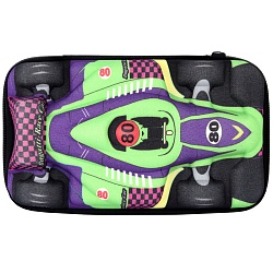 пенал "3d cars" 23,5*14*6см (фиолетовый)