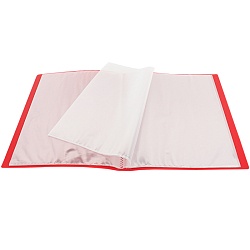 папка  40 файлов 500мкм красная