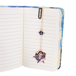 закладка металлическая "космос"