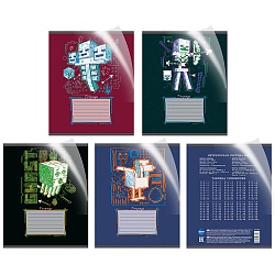 тетрадь  24л клетка цв. пластиковая обл "my game"