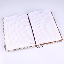 книжка   записная 16,5*13см "darvish" обложка "пробка" на резинке ассорти