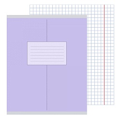 тетрадь  12л клетка цв. обл "shades" (универсальная плашка)