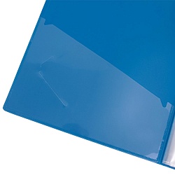 папка  10 файлов 500мкм синяя