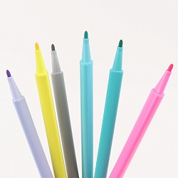 фломастеры  6цв  на водной основе