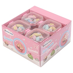 ластик "сласти" пончик в наборе