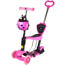 самокат трёхколёсный 5в1