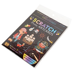 гравюра-раскраска пираты/принц с принцессой