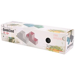 органайзер-трансформер настольный пластиковый 3 отделения чёрный