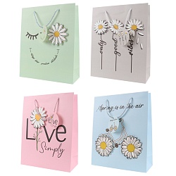 пакет подарочный 26*32*10см  "ромашковое настроение"