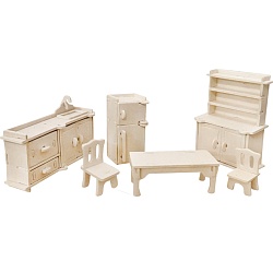 сборная модель из дерева кухня