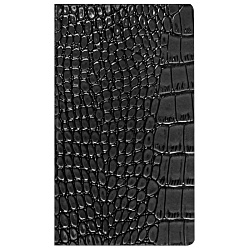 книжка  алф. зап. 11*19см  "darvish" обложка кожзам  крокодил