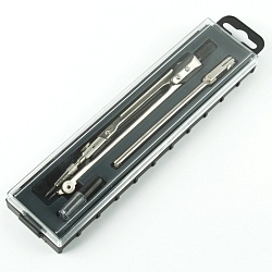 готовальня  3 пред "техника" (набор чертёжный) globus