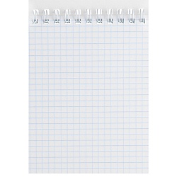 Блокнот А6  40л "Солнечные котики" ассорти,  на гребне