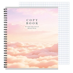 тетрадь  96л кл. на гребне "природа в нежных тонах" 