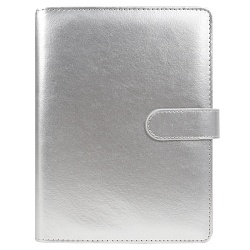 ежедневник а5 недатиров. 100л обложка кож.зам. на кольцах с магнитной застёжкой