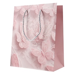 пакет подарочный 18*23*10см  "бабочки"