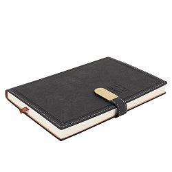 ежедневник а5 недатиров. 100л обложка кож.зам.  на магнитной застёжке 