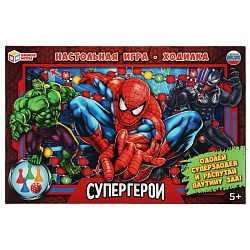 настольная игра ходилка "супергерои"