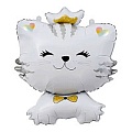 Шар фольгированный 28" (71см) Фигура Кошечка