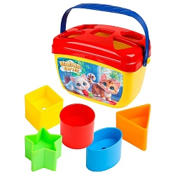 сортер-ведерко милые котята