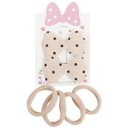 аксессуары для волос в наборе (2 заколки-зажима+ 4резинки)