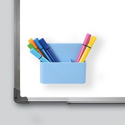 органайзер магнитный для доски голубой