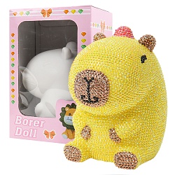 копилка декоративная капибара (жёлтая)