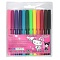 фломастеры 12 цв. "hello kitty and friends"
