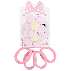 аксессуары для волос в наборе (2 заколки-зажима+ 4резинки)