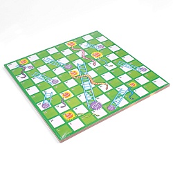 настольная игра 2в1 "snakes and ladders game/ ludo game"