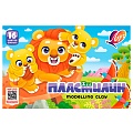Пластилин 16цв. "Zoo" 240г Луч