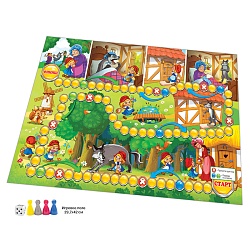 игра настольная бродилка а3 "красная шапочка"