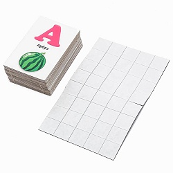 карточки на магнитах 33шт. "азбука"