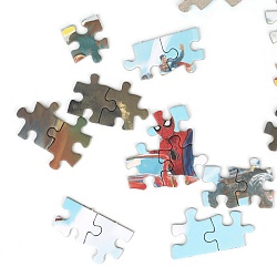 пазл  260 деталей  супергерои и мегакары
